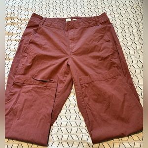 A New Day pants- size 16 - maroon